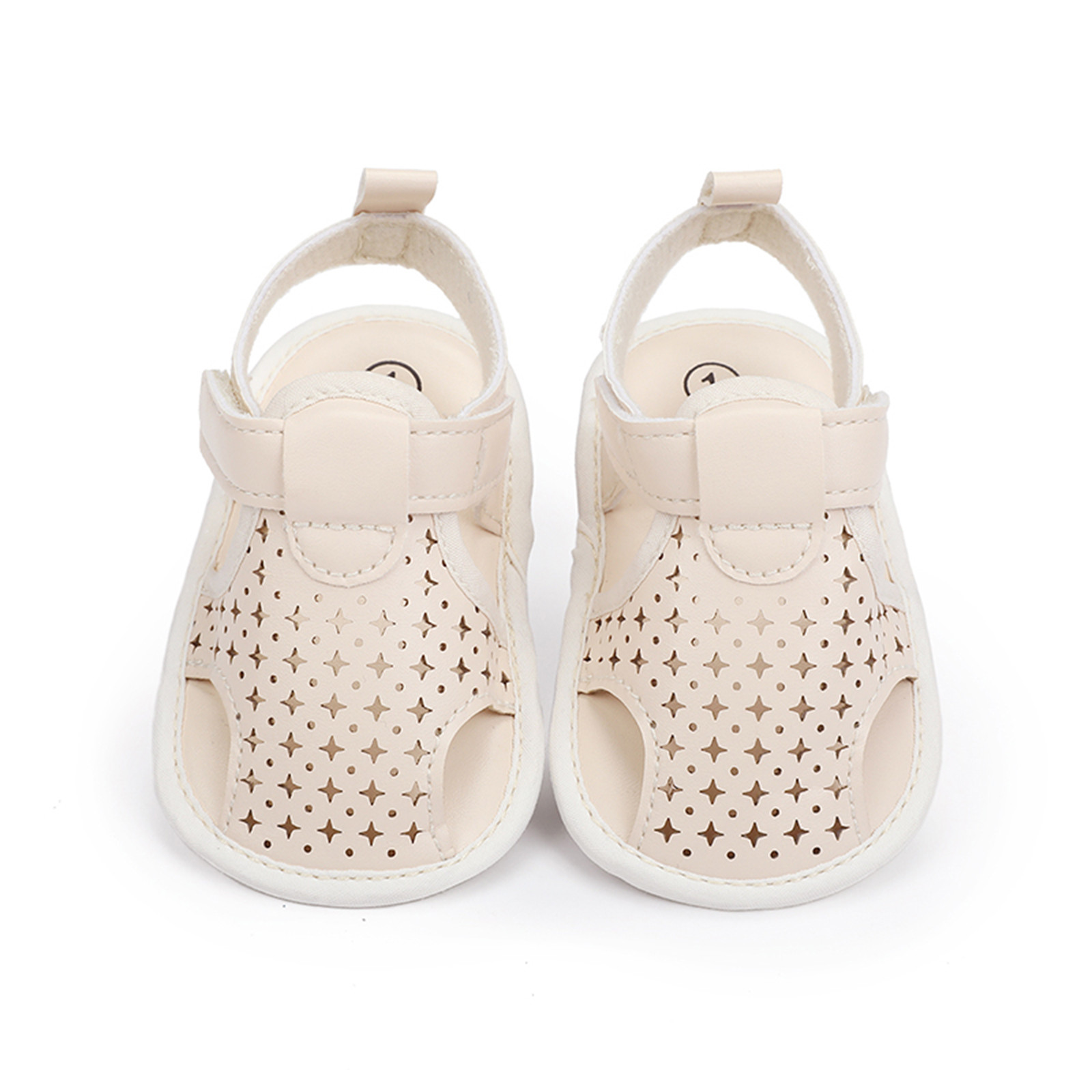 Newborn Shoes Hollow Soft Leather Hook Sandals Summer Children Toddler Baby Girls Hollow Out Sandals Princess Shoes Prewalker