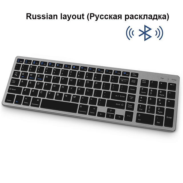 Bluetooth Wireless keyboard for Tablet Laptop Smartphone Rechargeable Portable