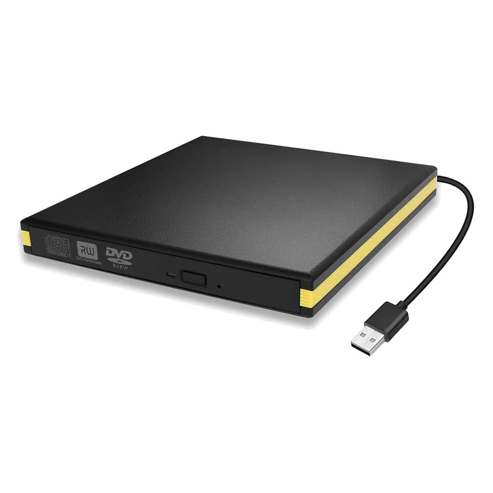 USB 3.0 External DVD Drive, Portable CD DVD Drive Player External CD Burner Reader Writer Disk Drive for Laptop Desktop