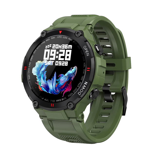 K22 Smart Watch Men Sport Fitness BT Call Music Control Heart Rate Alarm Clock Smartwatch