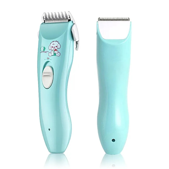 Silent Baby Hair Clipper Kids Hair Trimmers Chargeable Waterproof Professional Cordless Hair Clipper For Babies Children Infant