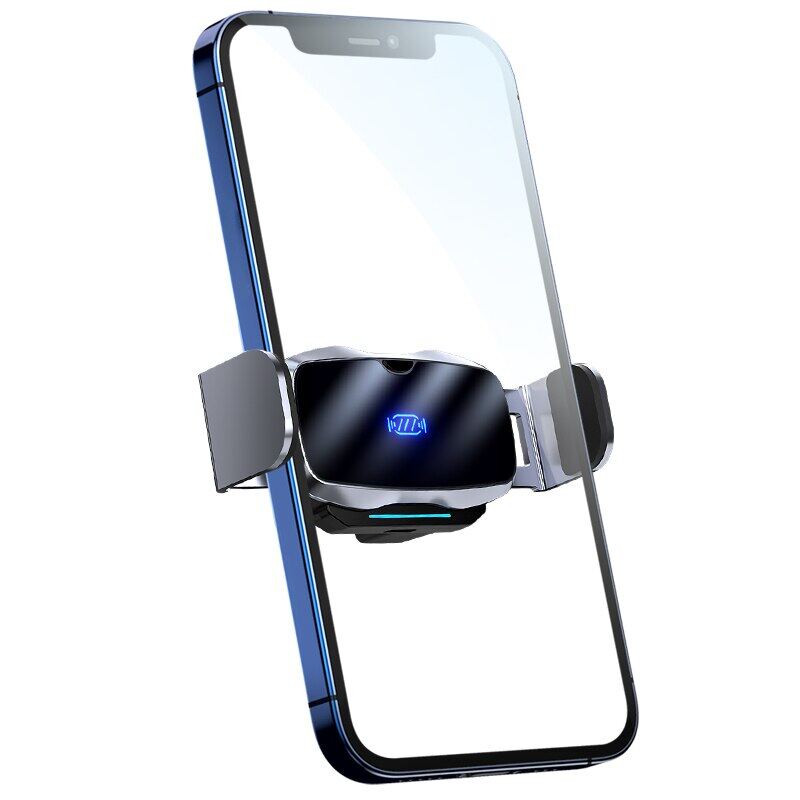 D7 Car Electric Mobile Phone Bracket Metal Induction Navigation Bracket Car Accessories Mobile Holder Universal Gravity Auto