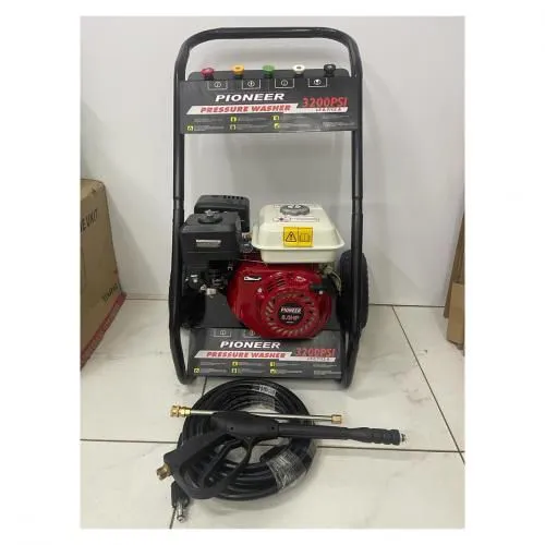 Pioneer 3200 PSI High-Pressure Carwash Machine – Powerful & Reliable Cleaning Solution - A professional-grade high-pressure washer designed for both domestic and commercial cleaning needs.