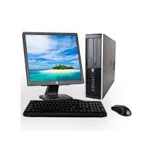 ( Full Set with Dell 22'' Monitor, Keyboard, Mouse) Hp Desktop duo core 6000 2gb 250gb |Computer | Desktop | Refurbished Desktop