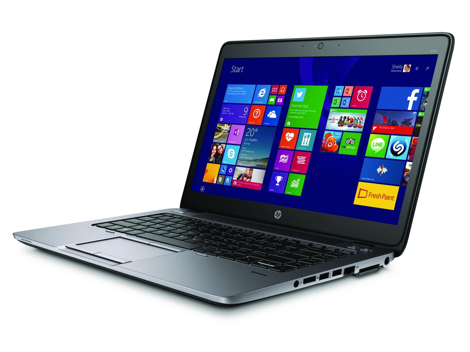 Refurbished Laptop Hp EliteBook 840 G1 INTEL CORE I5-4300U @2.30GHz 8GB RAM | 500GB HHD |14'' inch Refurbished Laptop Computer | Notebook