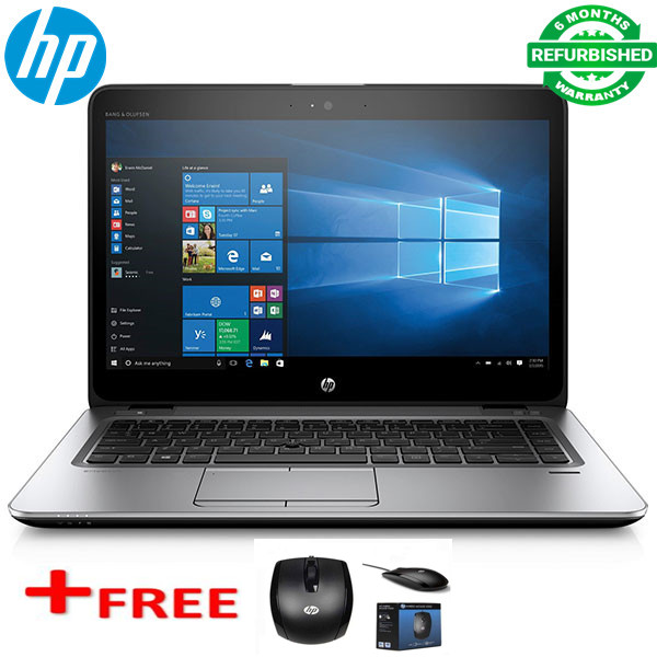 [Core i5+8gb+256gb+14''] Refurbished Hp Elitebook 840 G3 Laptop Intel Core i5 6th Gen 8GB 256GB SSD 14"  Backlit Keyboard Notebook Laptop Computer Windows 11 Office