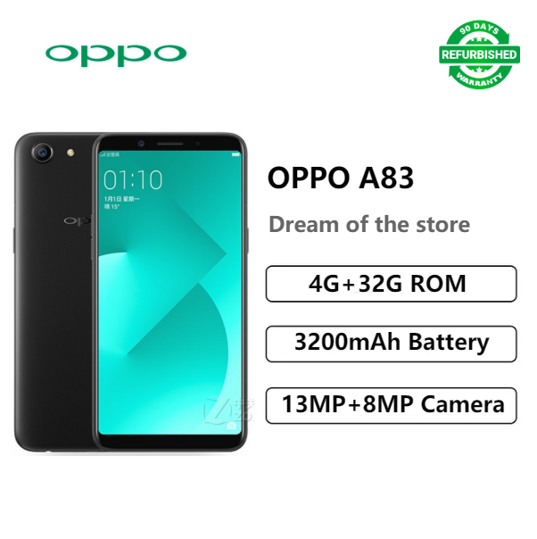 Refurbished Oppo A83 4G LTE Mobile Smart Phone Android 7.1 Octa Core 4G RAM 32G ROM 5.7" IPS 13.0MP