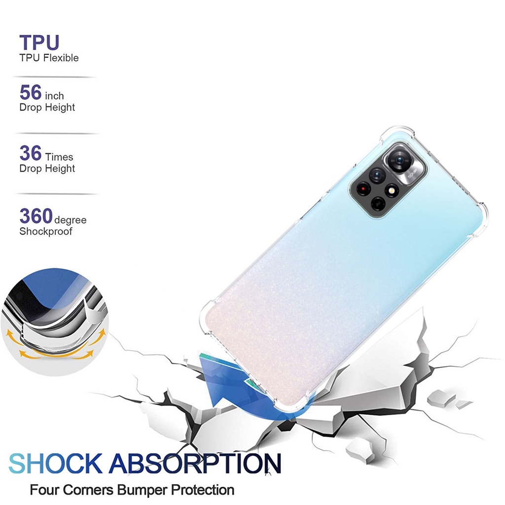 Necklace Cover For XiaoMi Redmi Note 11 10 9 Pro Max 4G 5G Case Transparent Soft with Landyard Strap