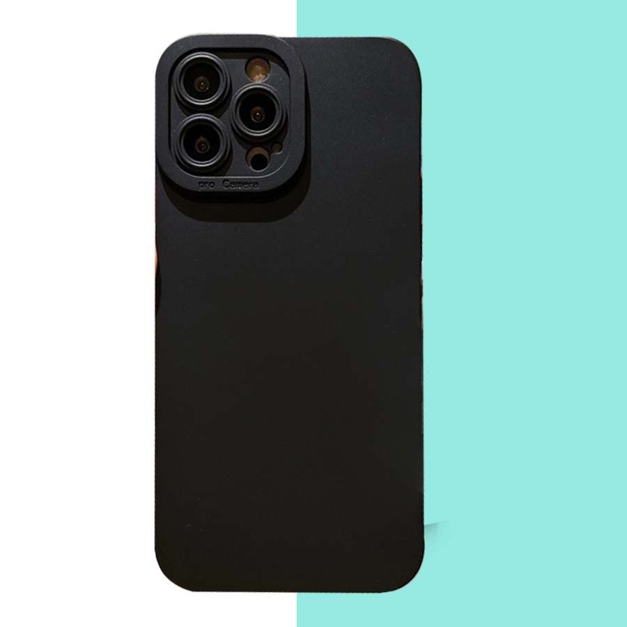 Multi Color For iPhone 14 Pro Max 13 12 Mini Cases Anti Crack Soft Silicone Case TPU Bumper Cover Shell Casing With Full Camera Protection