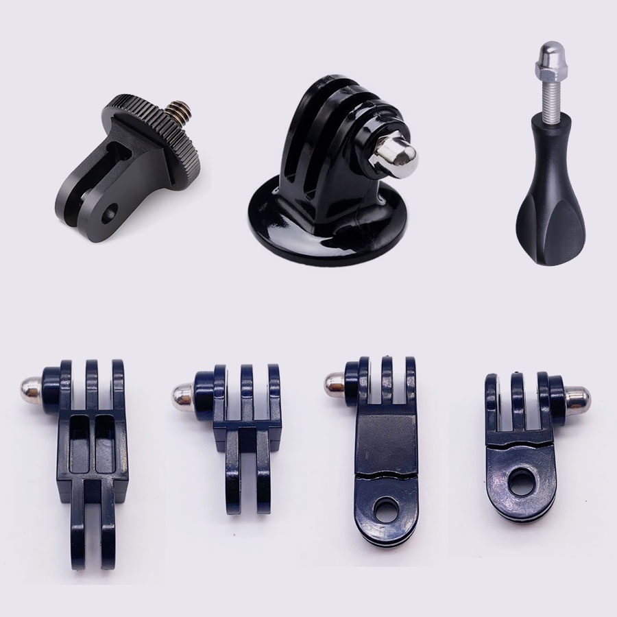 Tripod Mount Adapter for Gopro Hero 10 9 8 7 6 5 4 3+ Max Session Cameras and Sjcam Xiaoyi Cameras, RSX-03