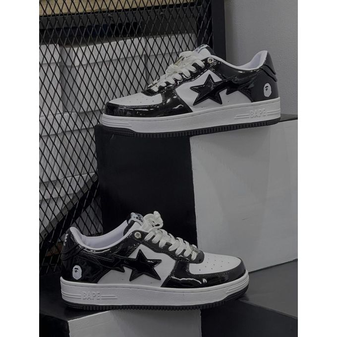 Best Price For Bape Star Sneakers New Fashion Unisex Bapesta Shoes