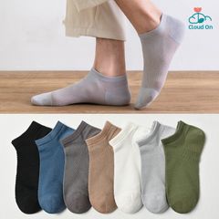 High Quality! 7pcs/set Multi-colour Socks Breathable Anti-bacteria and Purifying Men's Socks Multicolour one size