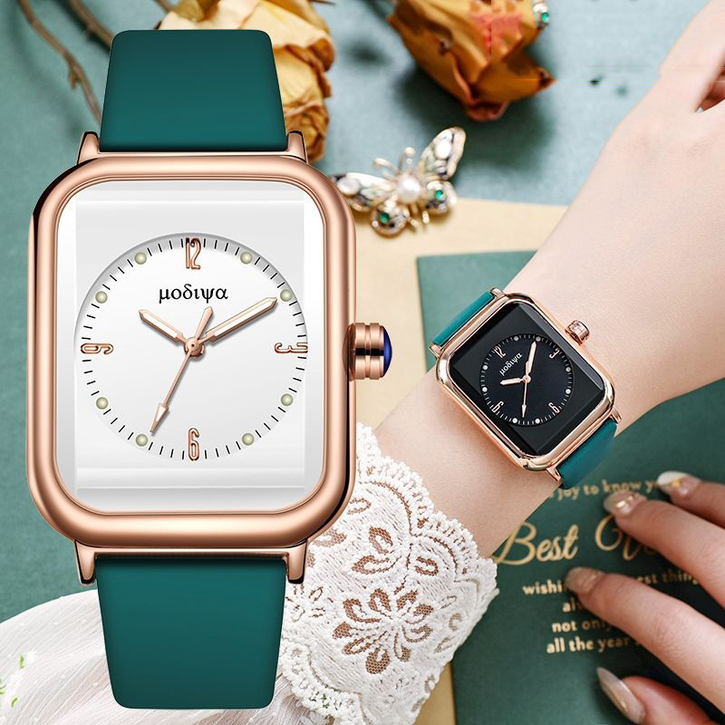 Fashion Ladies Watch 2022 New Watch Quartz Movement Female Temperament High-end Ins High Value Student Hit