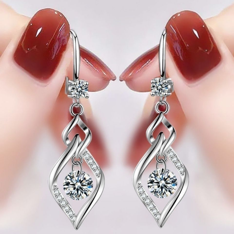 Earrings women's earrings simple fashion simple stud earrings to send girlfriend birthday gifts