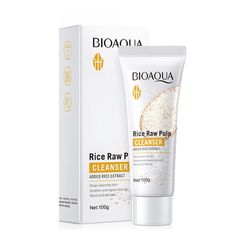 New Arrivals Rice Puree Facial cleanser 100g Skin Care Cleaner  Shrink Pore Deep Cleaning Care Skin Rejuvenation moisturizing Face Wash Oil Control as picture 100g