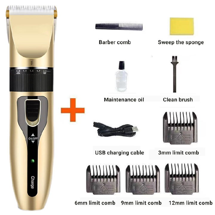 New Arrival  Rechargeable shaircut Hair Clipper Hair Cutting Tools  Electric fader kids baby shaircut Men Hair Cutting Hair Trimmer Tools bald head clipper Shaving Machine