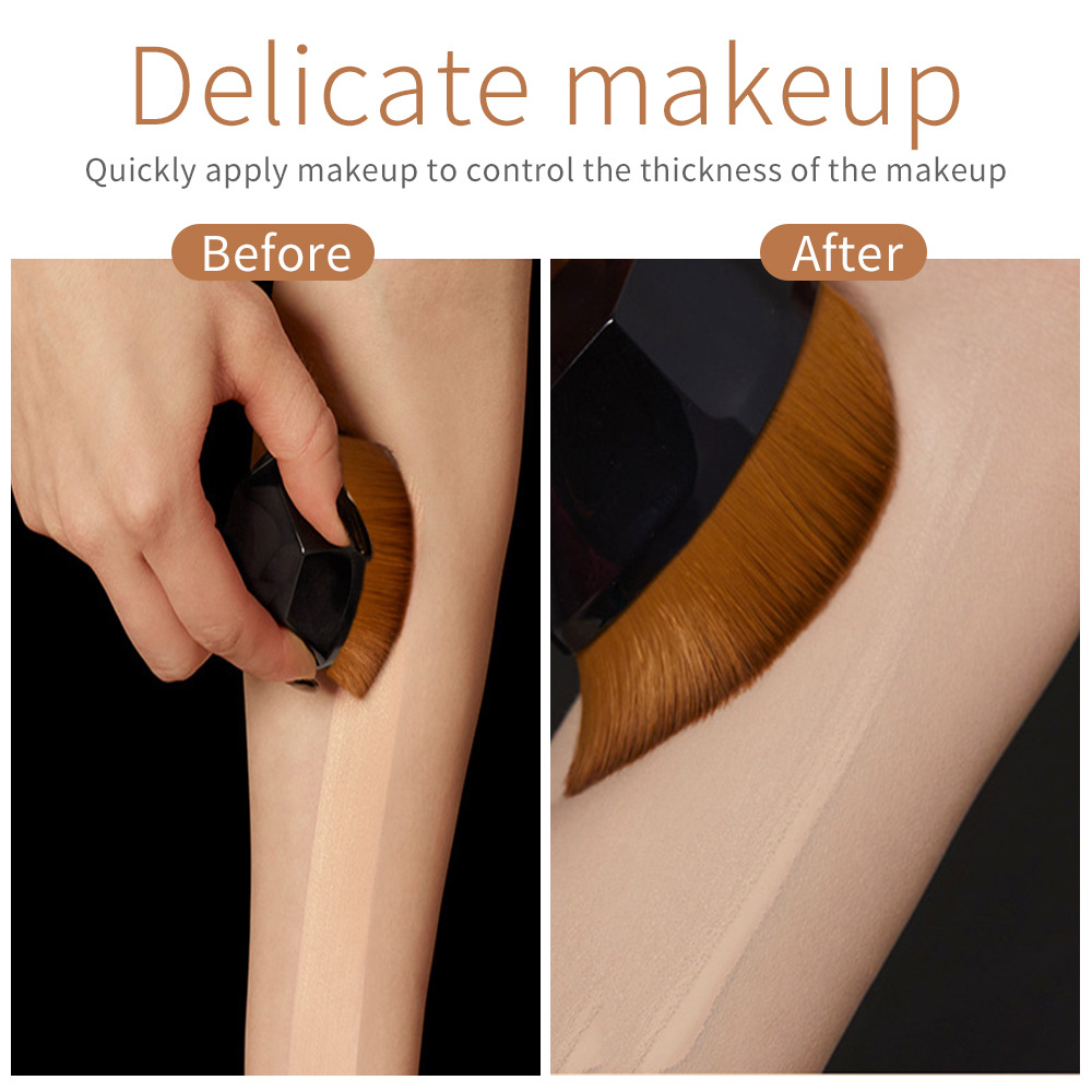 New Arrivals 1PC High Density Magic Makeup Brushes Magic Foundation Brush  For BB Cream Loose Powder Soft And Traceless Foundation Makeup Brush Cosmetic Tool Concealer Makeup Brushes Girl Glamour