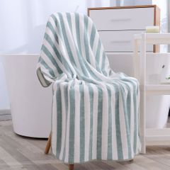 70 * 140cm coral velvet bath towel, Family household absorbent towel, oversized towel set, high absorbent soft bath towel, facial towel for children and adults Green 70 *140 cm