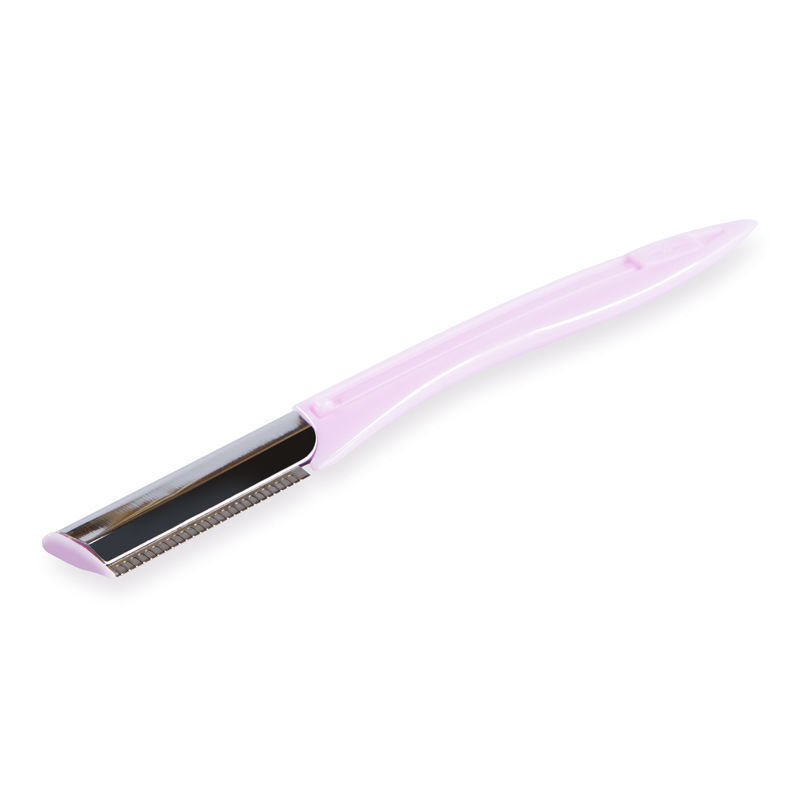 3 pcs 3 colors Fashion Eyebrow Shaper Shaving Stainless Steel rust Proof Sharp Painless Hair Razors Eyebrow Shaver Eyebrow Trimmer Female Facial Shaver Hair Remover Blade For Beauty And Makeup Tool