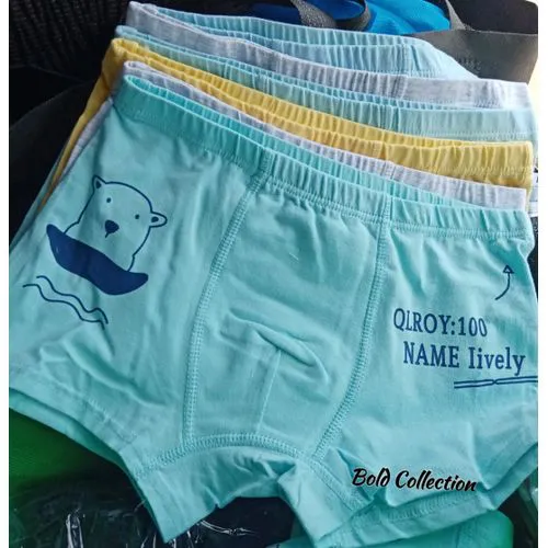 CLEARANCE OFFER Fashion 6PCs Kids Long Lasting Brief Cotton Boys Boxers