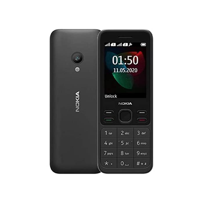 Nokia 150 Feature Phone 1020mAh  4M Support SD card upto 32gb Dual Sim  0.3 camera 2.4 inches Screen Display Mobil PHONE