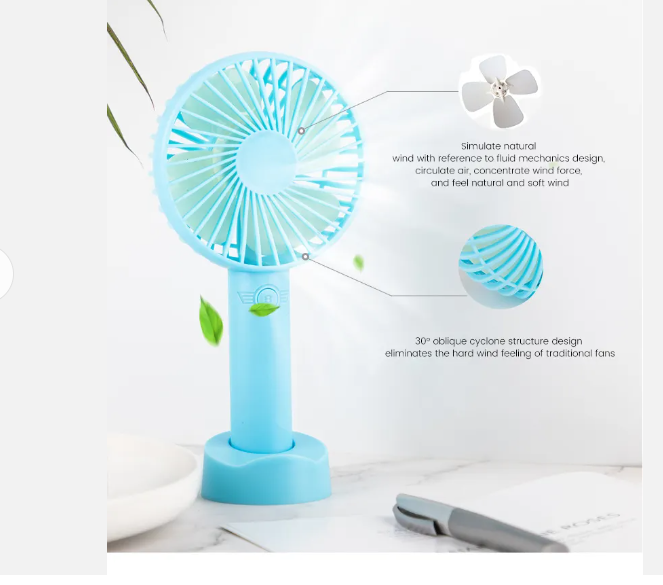 Summer Battery Charging Cooling Spray Usb Portable Electric Hand Held Rechargeable Mini Small Air Battery Ceiling Fans