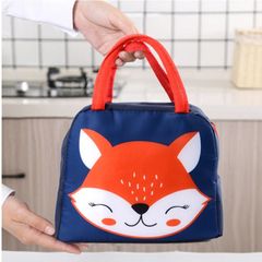 Handbags Lunch Bags Women Kids Insulated Cooler Tote Picnic Food Container Student lunch box bag Fresh Keeping Ice Pack Portable Thermal  Blue one size Blue