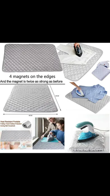 85*48cm Table Top Ironing Mat Laundry Pad Washer Dryer Cover Board