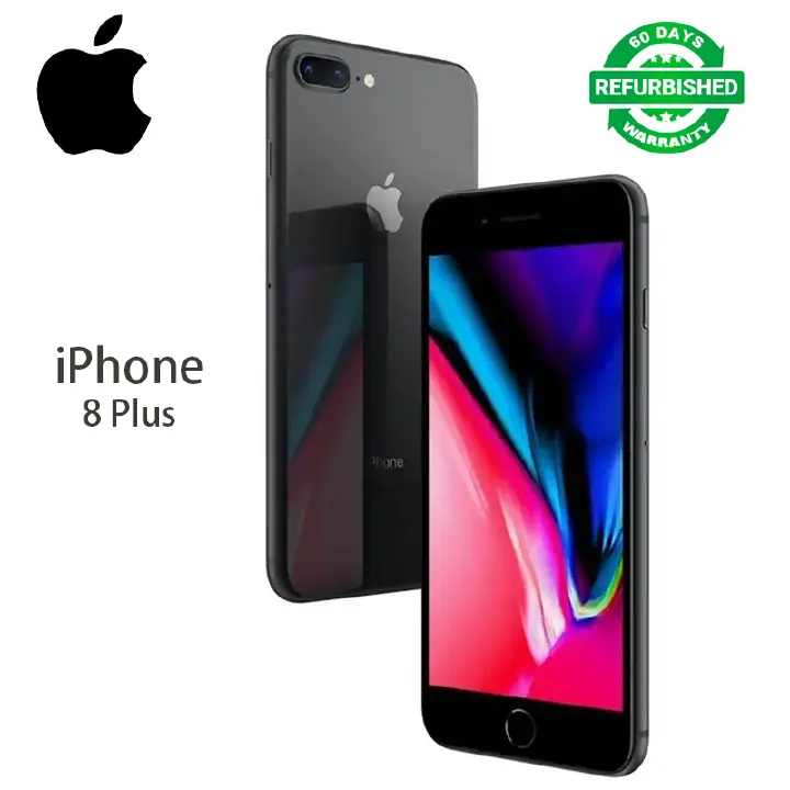 refurbished phone iphone 8 plus 64GB+3GB 12MP+7MP 5.5 inch with fingerprint iphone 8plus unlocked