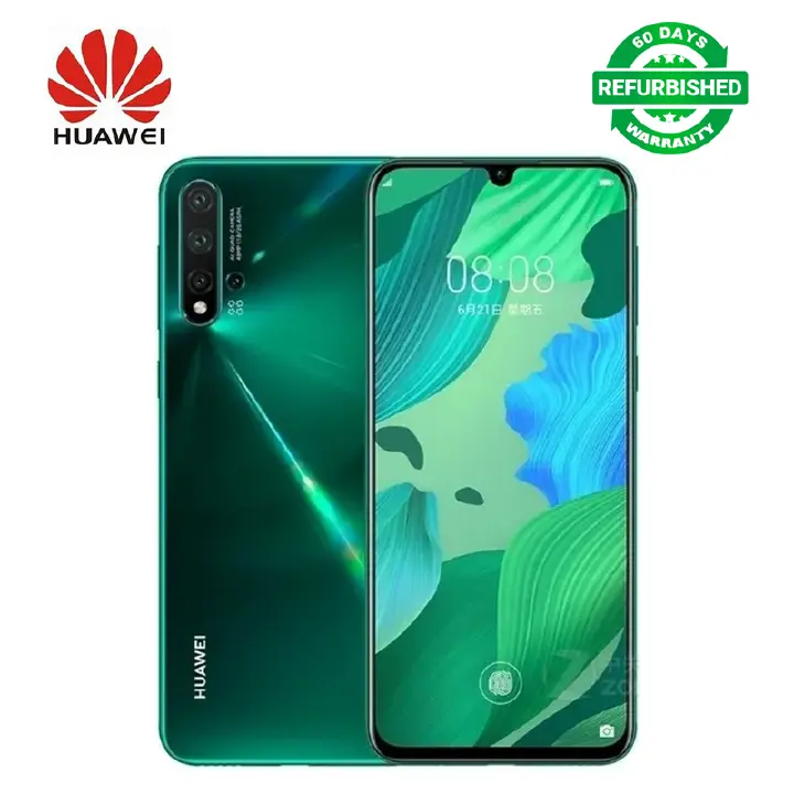 refurbished Huawei nova5Pro Smart Phone 8+256GB With Fingerprint Unlock 6.39inch Support 2G/3G/4G Network Dual SIM 3500mAh