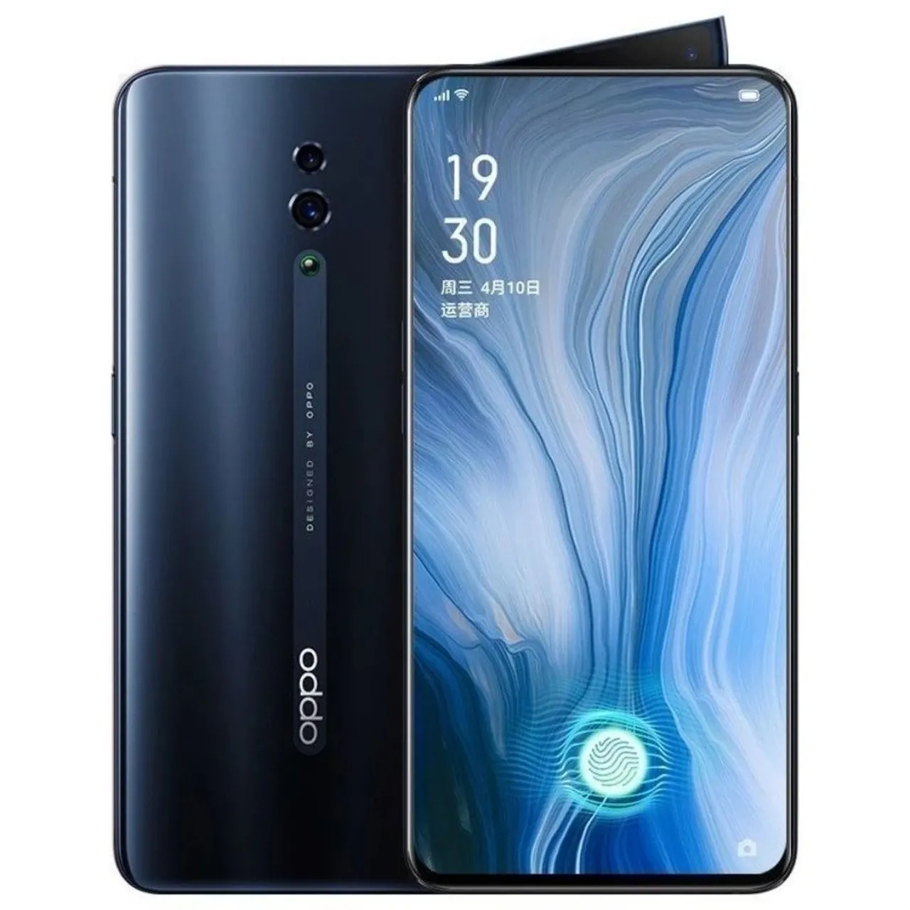 Refurbished oppo Reno smart phone 256GB/128GB+6GB face unlock  6.4-inch 48MP+16MP+5MP 2G / 3G / 4G /LTE DUAL SIM