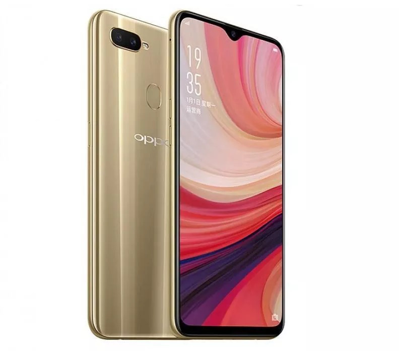 Refurbished  OPPO A7 A5s smart phone 64GB+4GB 6.2 inch fingerprint recognition, face recognition Front Camera16MP Rear Camera13MP+2MP 4230mAh 2G 3G 4G/LTE