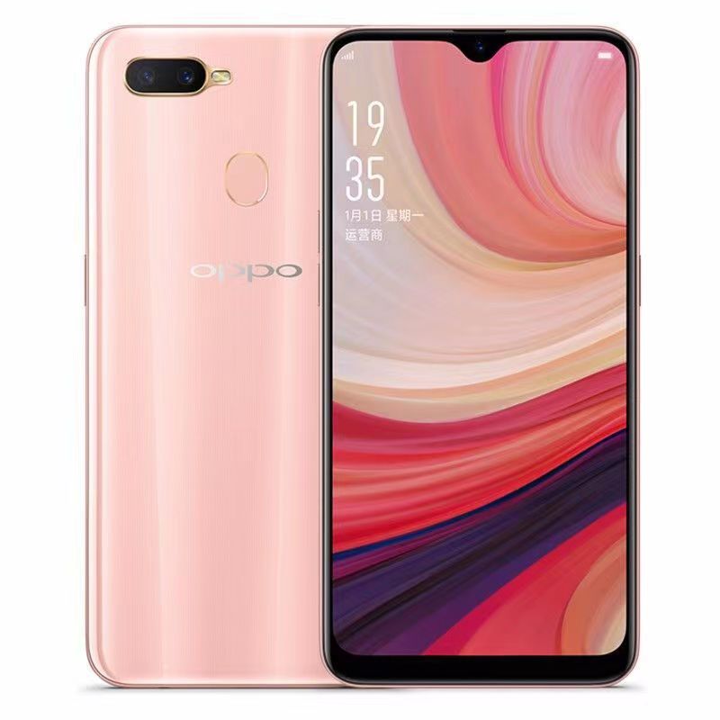 Refurbished  OPPO A7 A5s smart phone 64GB+4GB 6.2 inch fingerprint recognition, face recognition Front Camera16MP Rear Camera13MP+2MP 4230mAh 2G 3G 4G/LTE