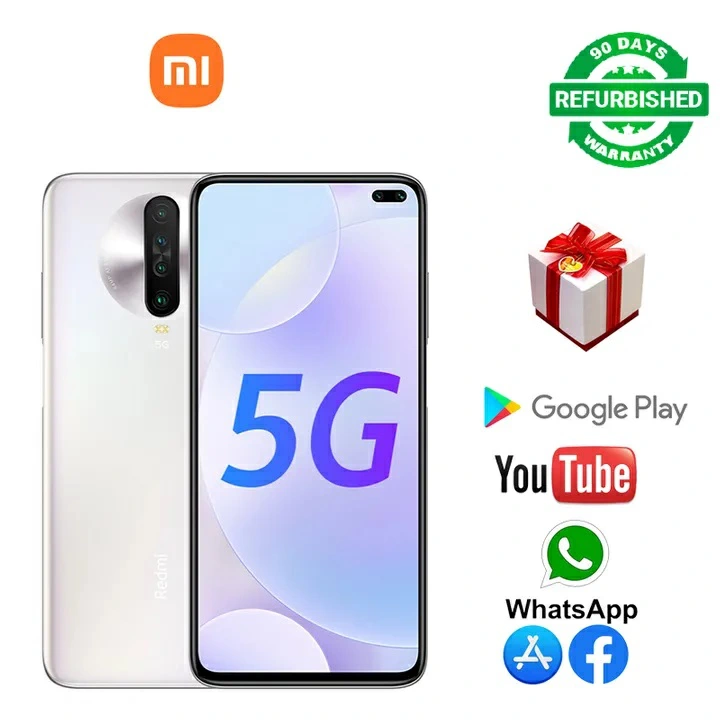 refurbished Xiaomi Redmi K30 Smart Phone 6/8+64/128GB With Fingerprint Unlock 6.67inch Support 2G/3G/4G/5G Network Dual SIM 4500mAh