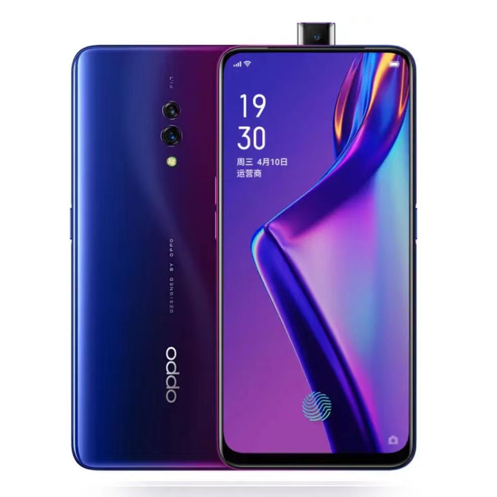 Refurbished OPPO K3 Smartphone 6.5 Inch 3765mAh Face ID RAM: 6GB/8GB ROM: 64/128/256 16MP 3765mAh 2G 3G 4G Lift Lens Dual SIM Card No Fingerprint