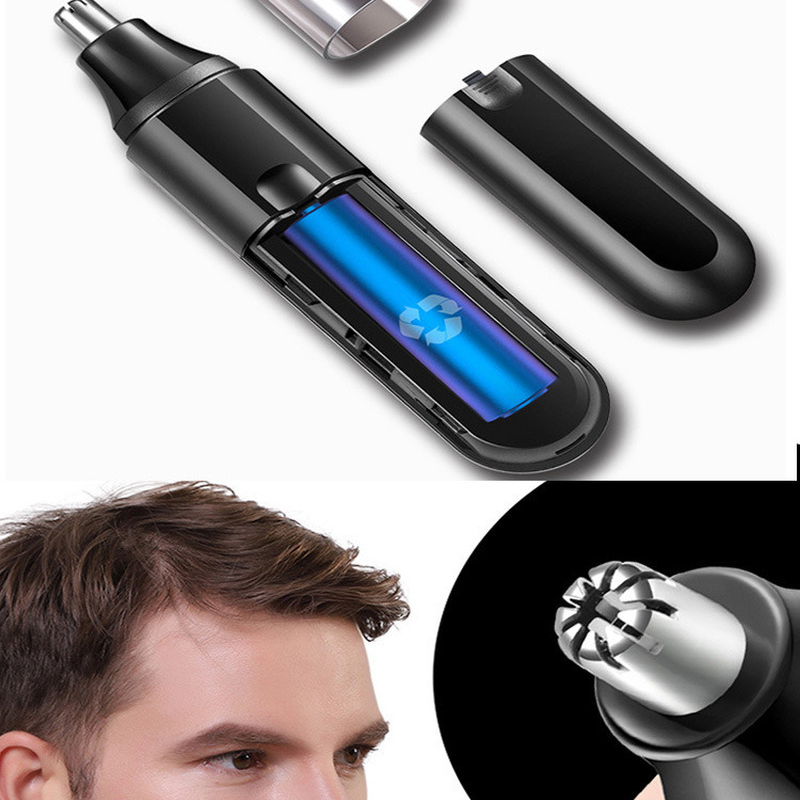2022 Electric Shaving Nose Ear Trimmer Safe Face Care Rechargeable Nose Hair Trimmer for Men Shaving Hair Removal Razor Beard