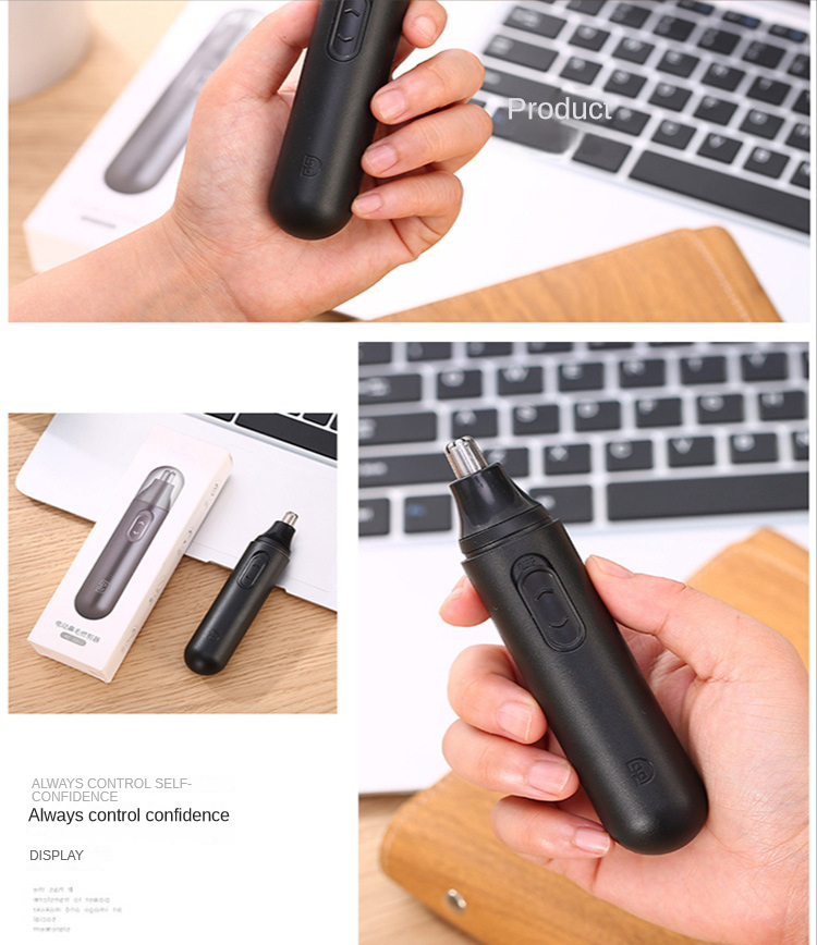 2022 Electric Shaving Nose Ear Trimmer Safe Face Care Rechargeable Nose Hair Trimmer for Men Shaving Hair Removal Razor Beard