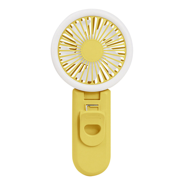 Selfie Ring Light LED Flash Phone Lens Light USB Rechargeable Clip Mobile Phone Fill Lamp Selfie Lights Clip Cellphone Lamp Fan