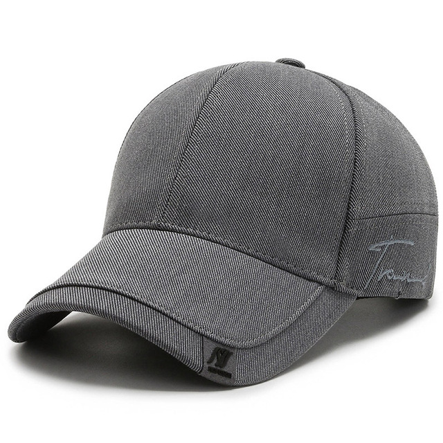 Quality Solid Baseball Caps for Men Outdoor Cotton Cap Men Trucker Hats