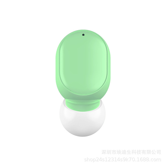 Wireless Headphone Single in-ear Bluetooth 5.2 Headset Waterproof Noise Reduction HIFI Earphones Mini Earbuds with Mic