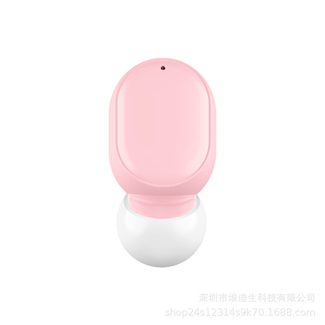 Wireless Headphone Single in-ear Bluetooth 5.2 Headset Waterproof Noise Reduction HIFI Earphones Mini Earbuds with Mic