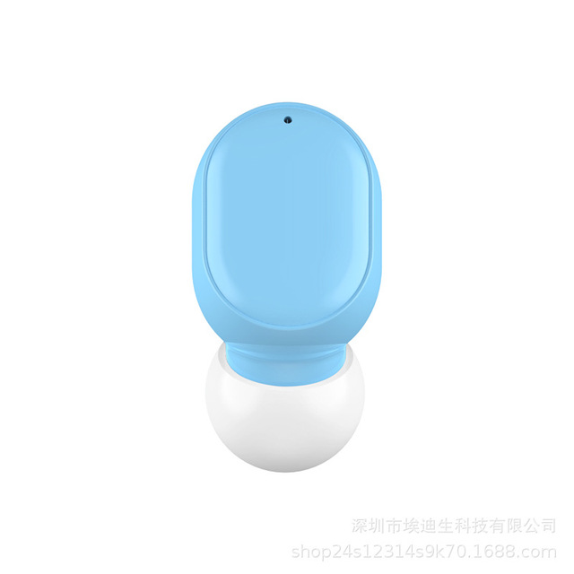 Wireless Headphone Single in-ear Bluetooth 5.2 Headset Waterproof Noise Reduction HIFI Earphones Mini Earbuds with Mic