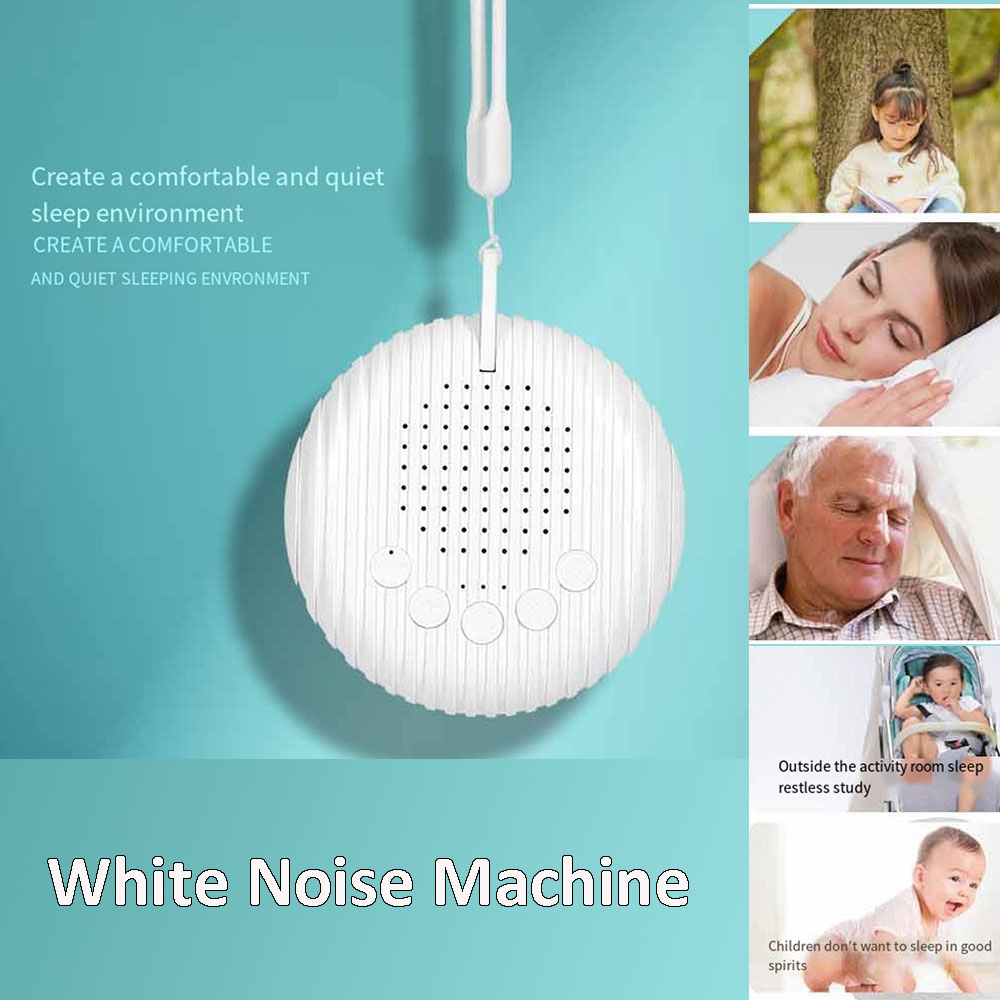 Sleep Helper White Noise Machine Sound Spa Relaxation Machine Nature Sounds Sleep Insomnia Relief Artifact Baby Adult Sleep Aid