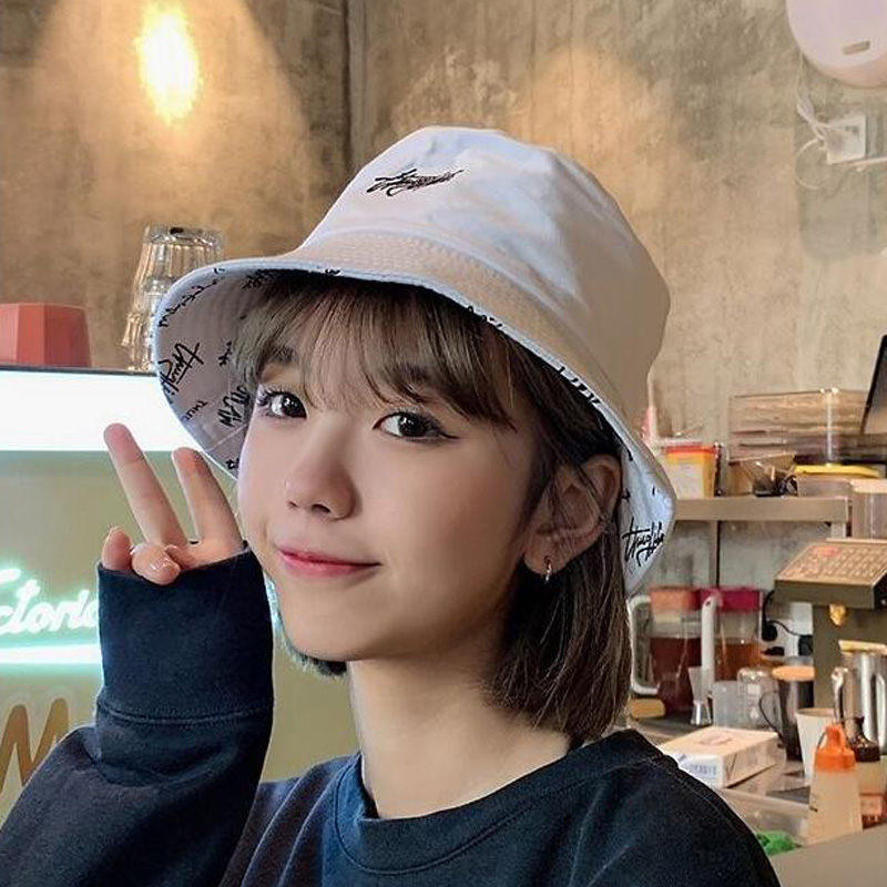 Double-sided Wear Fishing Hat Fisherman Cap for Boys/Girls Summer Bucket Hats Women Men's Panama Hat