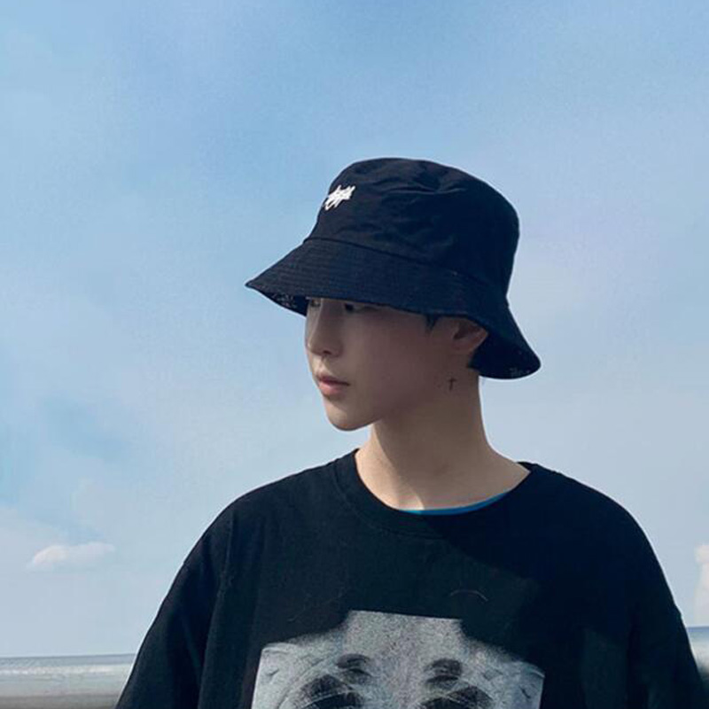 Double-sided Wear Fishing Hat Fisherman Cap for Boys/Girls Summer Bucket Hats Women Men's Panama Hat