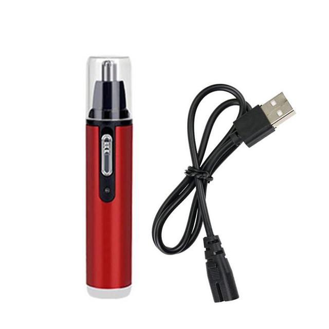 Nose Hair Trimmer USB Rechargeable Electric Shaving Eyebrows Safe Hair Trimming Tool Beard Care Ear Trimmer