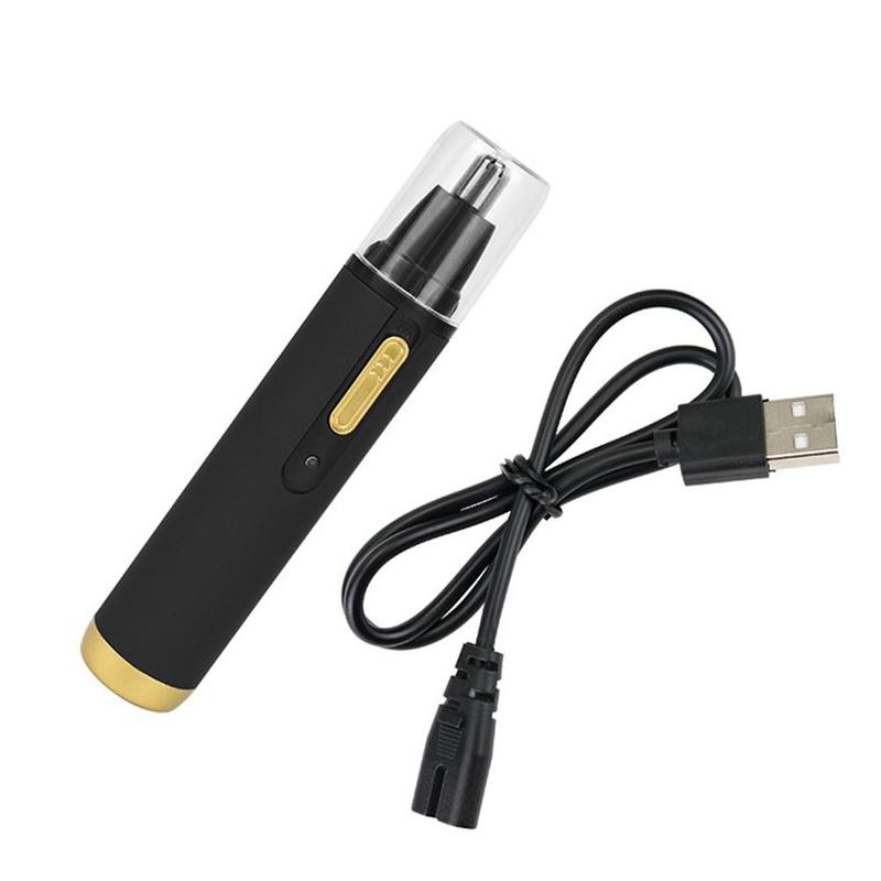 Nose Hair Trimmer USB Rechargeable Electric Shaving Eyebrows Safe Hair Trimming Tool Beard Care Ear Trimmer