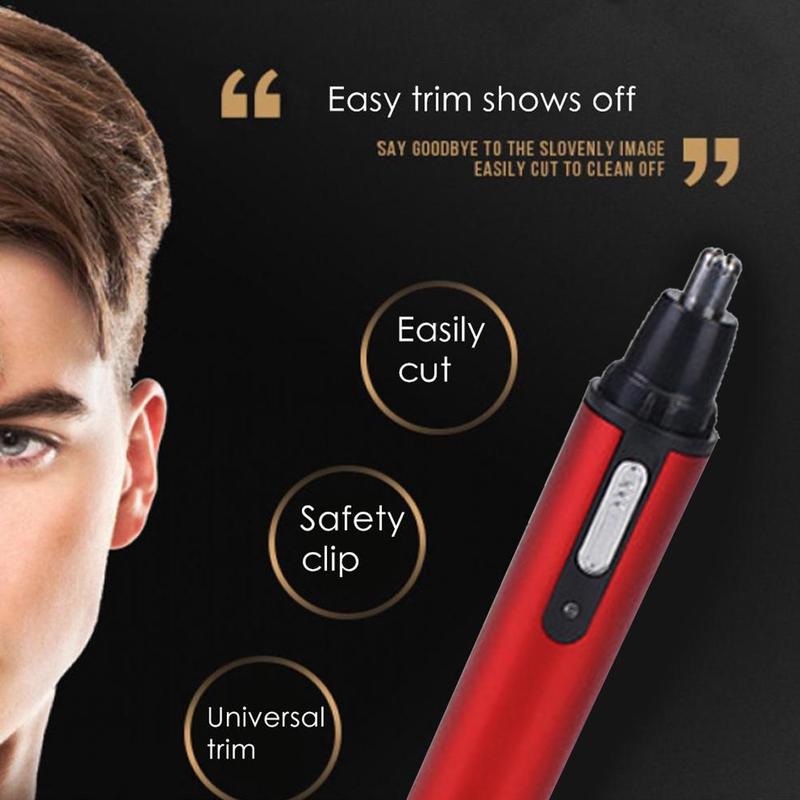 Nose Hair Trimmer USB Rechargeable Electric Shaving Eyebrows Safe Hair Trimming Tool Beard Care Ear Trimmer