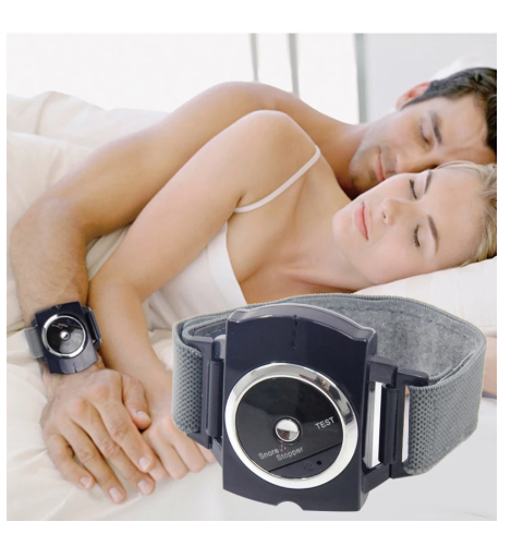Snore Blocker Stopper Infrared Stop Snoring Wristband Help Sleeplessness For Health Care Tools Anti-Snoring Device Wrist Band