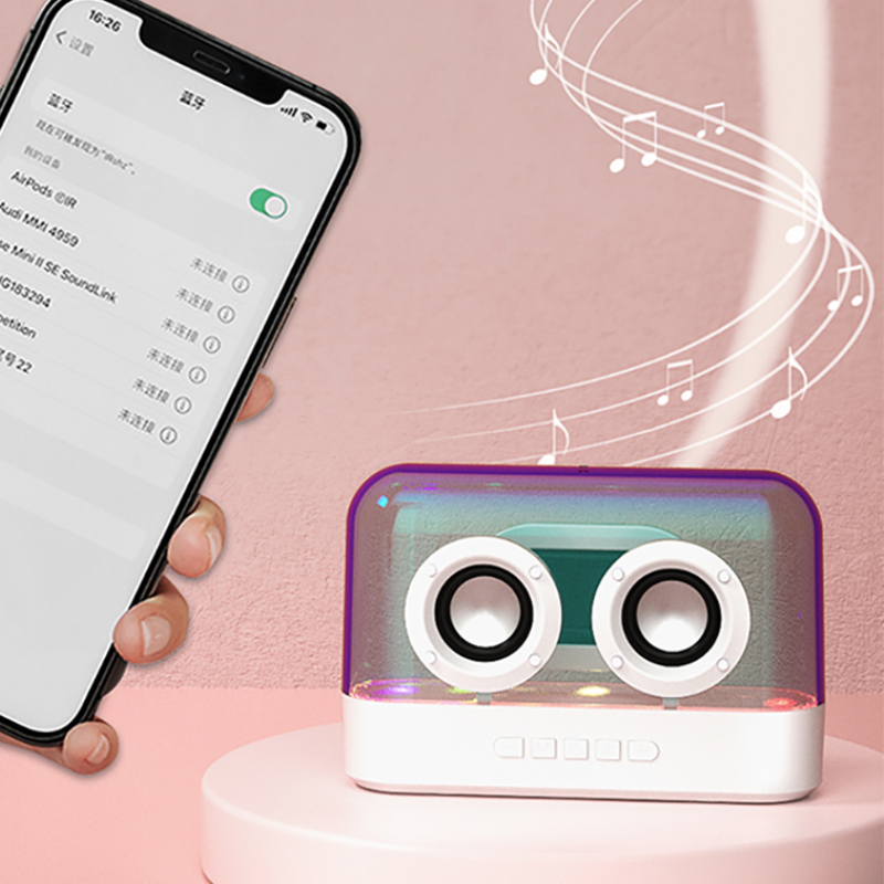 Wireless Bluetooth Speaker High Quality Transparent Portable Speaker Radio